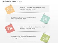 Mail settings error person profile ppt icons graphics