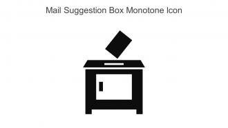 Mail Suggestion Box Monotone Icon In Powerpoint Pptx Png And Editable Eps Format