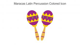 Maracas Latin Percussion Colored Icon In Powerpoint Pptx Png And Editable Eps Format