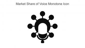 Market Share Of Voice Monotone Icon In Powerpoint Pptx Png And Editable Eps Format