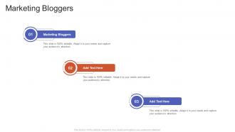 Marketing Bloggers In Powerpoint And Google Slides Cpb