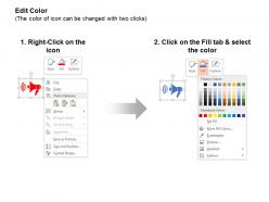 Megaphone youtube mobile chat social network ppt icons graphics