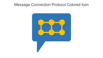 Message Connection Protocol Colored Icon In Powerpoint Pptx Png And Editable Eps Format