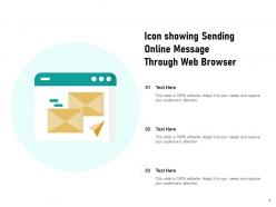 Message icon download notification through speech bubble confirmation