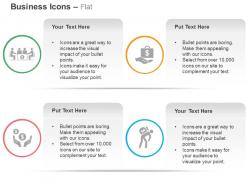 Money courier financial support meeting business offer ppt icons graphics