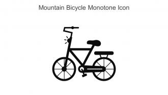 Mountain Bicycle Monotone Icon In Powerpoint Pptx Png And Editable Eps Format