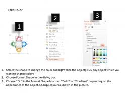Mp office use appliances icons in circle flat powerpoint design