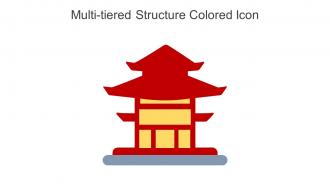 Multi Tiered Structure Colored Icon In Powerpoint Pptx Png And Editable Eps Format