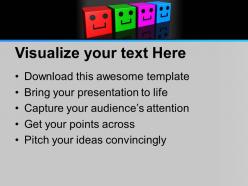 Multicolor global communications icons powerpoint templates ppt themes and graphics 0113