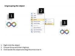Multilevel spiral diagram with icons flat powerpoint design