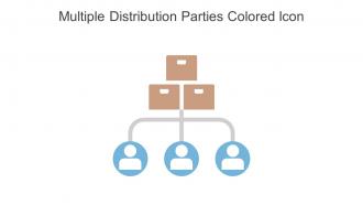 Multiple Distribution Parties Colored Icon In Powerpoint Pptx Png And Editable Eps Format