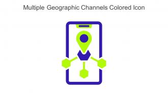 Multiple Geographic Channels Colored Icon In Powerpoint Pptx Png And Editable Eps Format