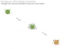 Multiple icons for business process analysis flat powerpoint design
