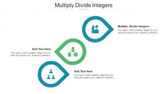 Multiply Divide Integers Ppt Powerpoint Presentation Icon Portfolio Cpb