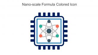 Nano Scale Formula Colored Icon In Powerpoint Pptx Png And Editable Eps Format