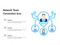 Network Team Circular Connection Hierarchy Icon Circle Puzzle Creativity Together
