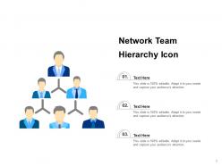 Network Team Circular Connection Hierarchy Icon Circle Puzzle Creativity Together