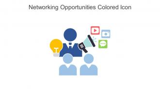 Networking Opportunities Colored Icon In Powerpoint Pptx Png And Editable Eps Format