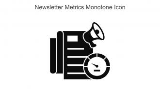 Newsletter Metrics Monotone Icon In Powerpoint Pptx Png And Editable Eps Format