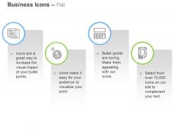 Newspaper operational functions calculator uploading ppt icons graphics
