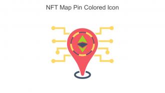 NFT Map Pin Colored Icon In Powerpoint Pptx Png And Editable Eps Format