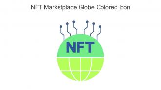 NFT Marketplace Globe Colored Icon In Powerpoint Pptx Png And Editable Eps Format