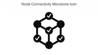 Node Connectivity Monotone Icon In Powerpoint Pptx Png And Editable Eps Format