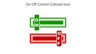 On Off Control Colored Icon In Powerpoint Pptx Png And Editable Eps Format