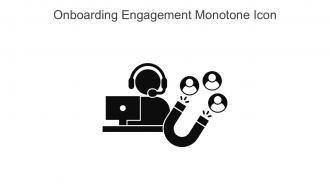 Onboarding Engagement Monotone Icon In Powerpoint Pptx Png And Editable Eps Format