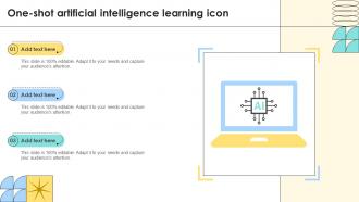 One Shot Artificial Intelligence Learning Icon