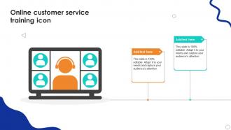 Online Customer Service Training Icon