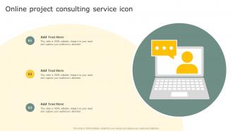 Online Project Consulting Service Icon