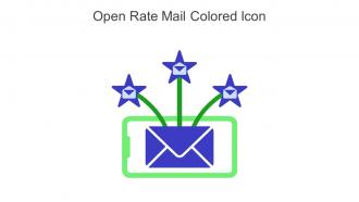 Open Rate Mail Colored Icon In Powerpoint Pptx Png And Editable Eps Format