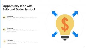Opportunity Icon Powerpoint Ppt Template Bundles