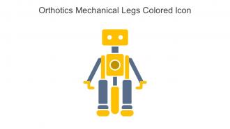 Orthotics Mechanical Legs Colored Icon In Powerpoint Pptx Png And Editable Eps Format