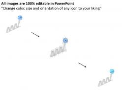 Ot growth arrow with target board and icons powerpoint template