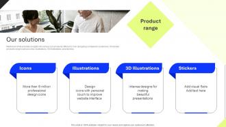 Our Solutions Professional Icons Platform Investor Funding Elevator Pitch Deck