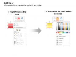 Outdent list file text table ppt icons graphics