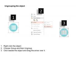 Outdent list file text table ppt icons graphics