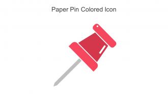 Paper Pin Colored Icon In Powerpoint Pptx Png And Editable Eps Format