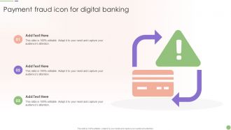 Payment Fraud Icon For Digital Banking
