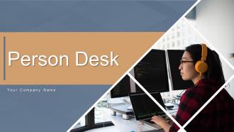 Person Desk Powerpoint Ppt Template Bundles