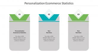 Personalization ecommerce statistics ppt powerpoint presentation inspiration icon cpb