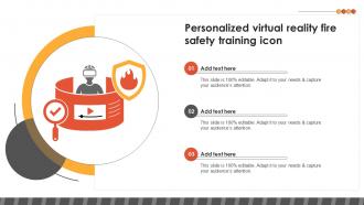 Personalized Virtual Reality Fire Safety Training Icon