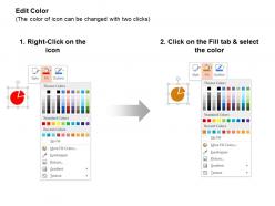 Pie chart calculator mobile bar graph ppt icons graphics