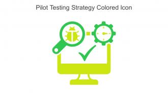 Pilot Testing Strategy Colored Icon In Powerpoint Pptx Png And Editable Eps Format