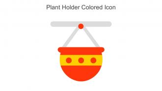 Plant Holder Colored Icon In Powerpoint Pptx Png And Editable Eps Format