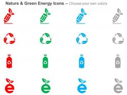 Plantation recycle process electronic devices recycling ppt icons graphics