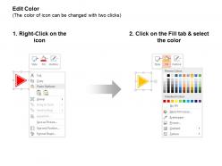 Play pause forward backward stop ppt icons graphics