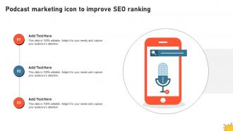 Podcast Marketing Icon To Improve Seo Ranking